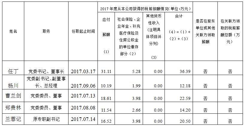 pp电子集团总部薪酬公示(2017年度)