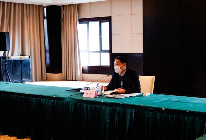 pp电子集团党委召开省委巡视整改事情向导小组第二次聚会暨巡视整改事情推进聚会