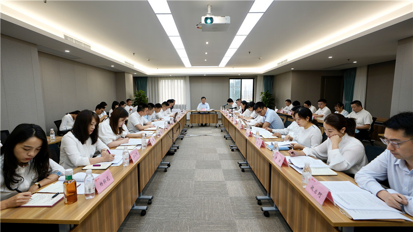 pp电子集团召开2021年上半年办公室系统事情会