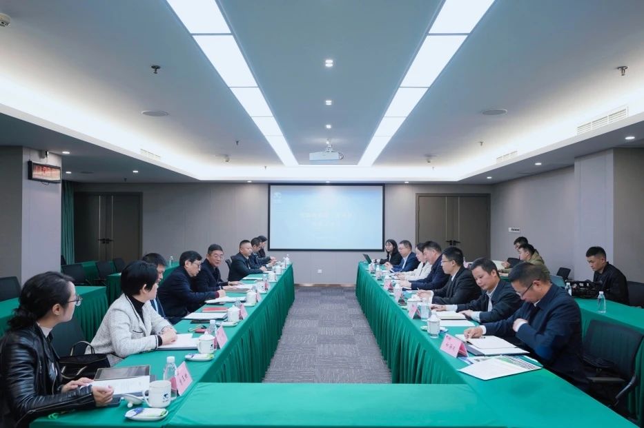 省pp电子集团与青川县举行座谈交流会